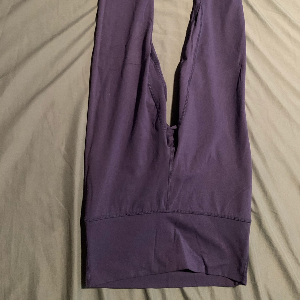Purple etch leggings